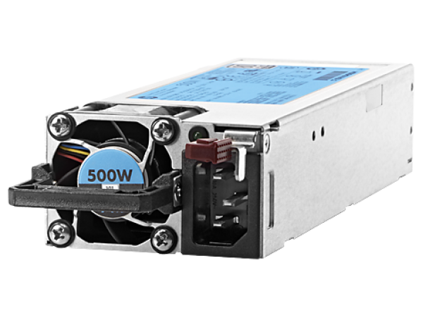 HPE 500W Flex Slot Platinum Hot Plug Low Halogen Power Supply Kit (865408-B21)